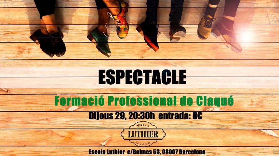 29 Giugno: Spettacolo della Formazione Professionale di Tip Tap