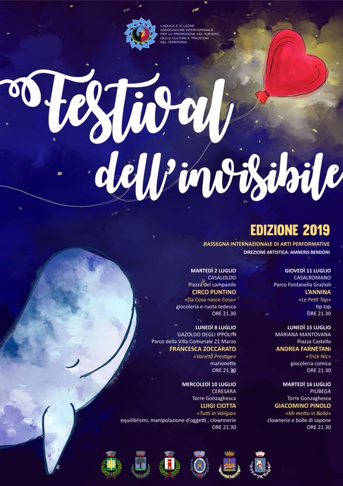 11 Luglio 2019: Festival dell’Invisibile, Mantova