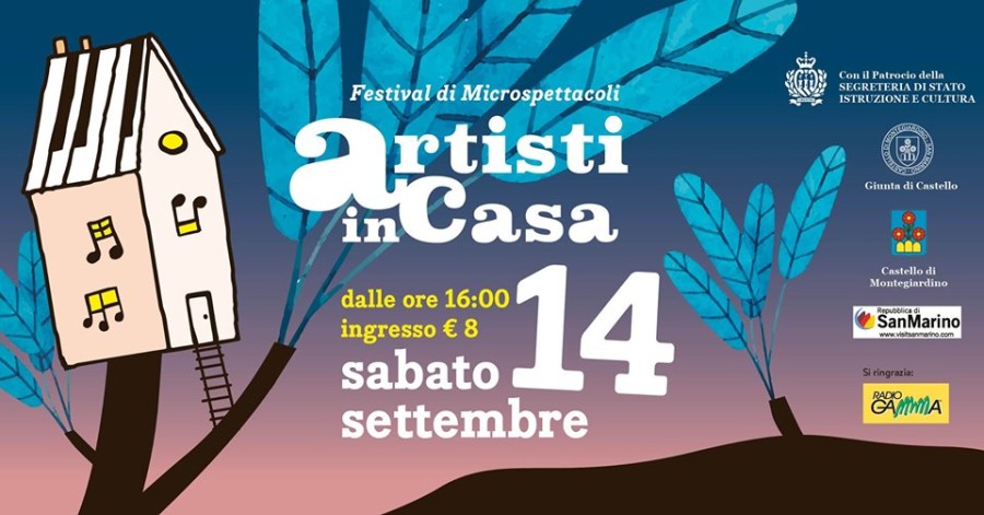 14 Settembre 2019: “Festival artisti in casa” a Montegiardino (RSM)