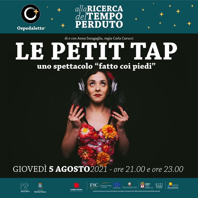5 Agosto 2021: “Le Petit Tap” a Martina Franca (Ta)