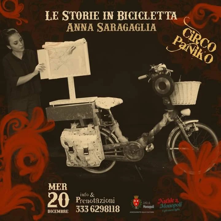 20 Dicembre: Le Storie in Bicicletta al Circo Paniko