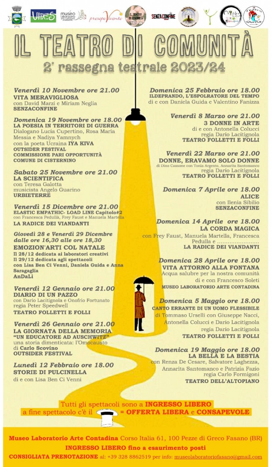 28 e 29 Dicembre: Pezze di Greco (Br)