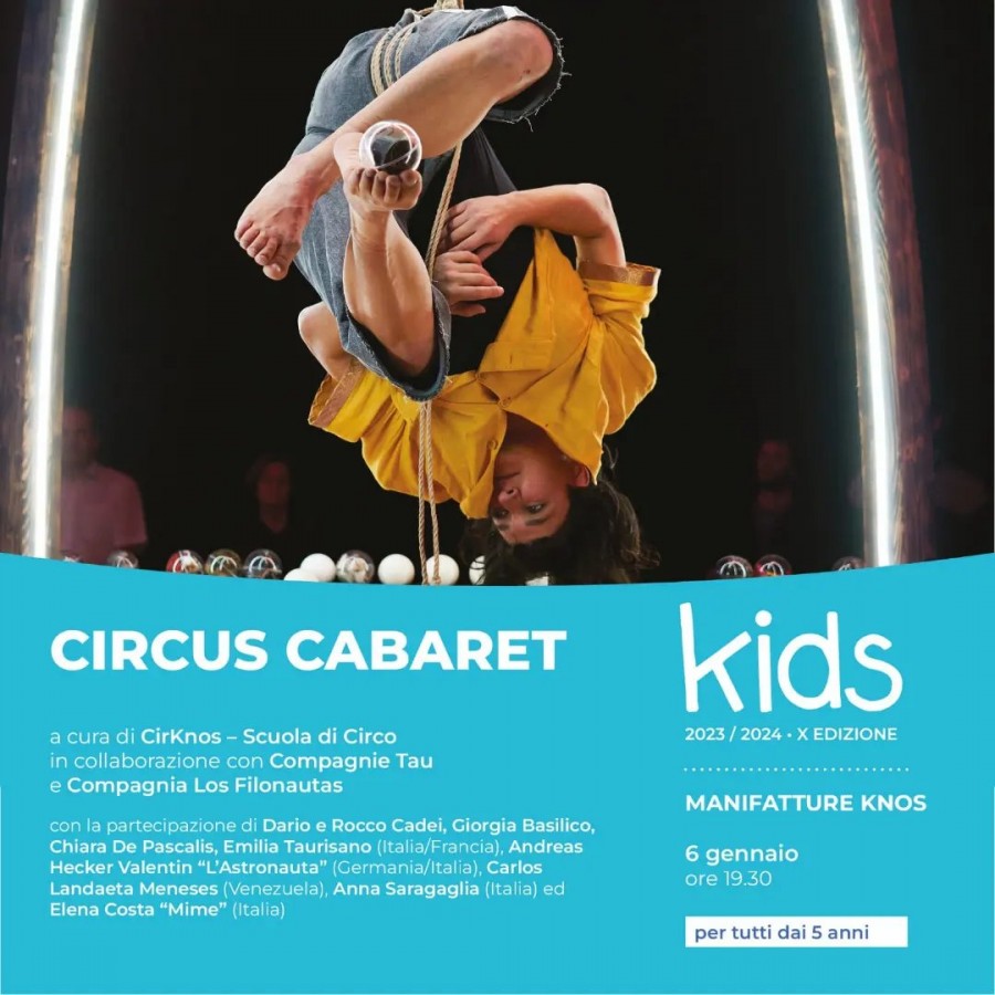 6 Gennaio: Cabaret per il Kids Festival a Lecce